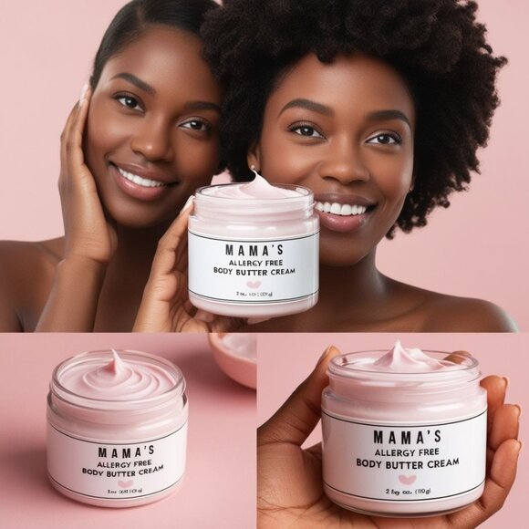 Mama's Allergy Free Body Butter Cream - Nut Free Body Cream - Picture 4 of 4